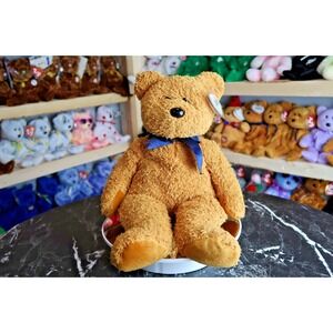 TY Beanie Buddy - Fuzz the Bear | MWMT | Vintage | Rare